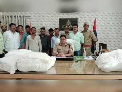 Kushinagar News: कुशीनगर में मादक पदार्थों के 5 तस्कर गिरफ्तार, 51 किलो गांजा और 2 बाइक बरामद