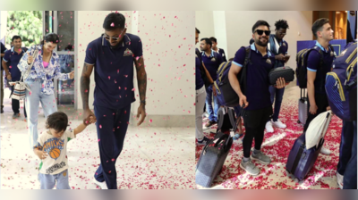 IPL 2022 Final: અમદાવાદમાં Gujarat Titansની ટીમનું કરાયું ગ્રાન્ડ વેલકમ, જોઈને Rashid Khan પણ ખુશ-ખુશ થઈ ગયો