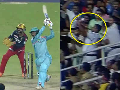 Deepak Hooda IPL 2022: दीपक हुड्डा के झन्नाटेदार छक्के से घायल हुआ पुलिसकर्मी, होते-होते टली बड़ी अनहोनी