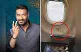 Funny memes: विमानाच्या खिडकीवर कोण थुंकलं? लोकांना येतोय अजय देवगणवर संशय