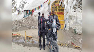 Ladakh Trip: ১৮ দিনে মোটরবাইকে ২,৪৪৮ কিলোমিটার পথ পেরিয়ে লাদাখ জয় জঙ্গলমহলের দুই যুবকের