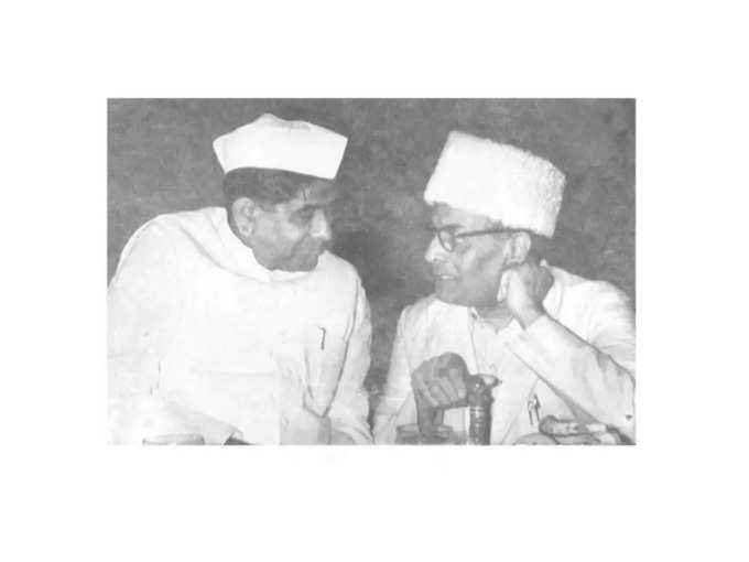 Balasaheb Desai and Madhavrao Bagal