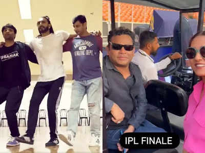 GT vs RR: IPL Final आधी बॉलिवूडकरांचा जलवा; रणवीर सिंह-ए.आर. रहमान क्लोजिंग सेरेमनीसाठी सज्ज, VIDEO