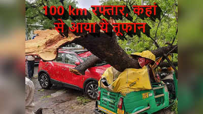 Delhi Storm : 1 घंटे में 170 पेड़ उखड़ गए, कई AC उड़ गए... दिल्ली से नोएडा तक यह 100 की रफ्तार वाली हवा आई कहां से!