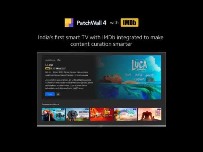 ​மி 55 இன்ச் 4K ஸ்மார்ட் ஆண்ட்ராய்டு டிவி Mi 5X 138.8 cm (55 inch) Ultra HD (4K) LED Smart Android TV with Dolby Atmos and Dolby Vision