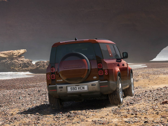 LR defender 130 Rear