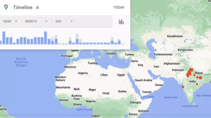 તાજેતરમાં મુલાકાત લીધેલ તમામ સ્થળો શોધવા માટે Google Maps timeline featureનો ઉપયોગ કરો