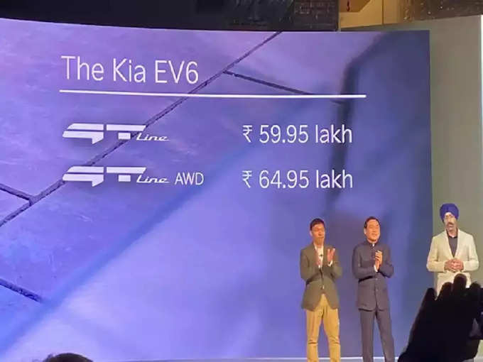 kia ev6 price in india