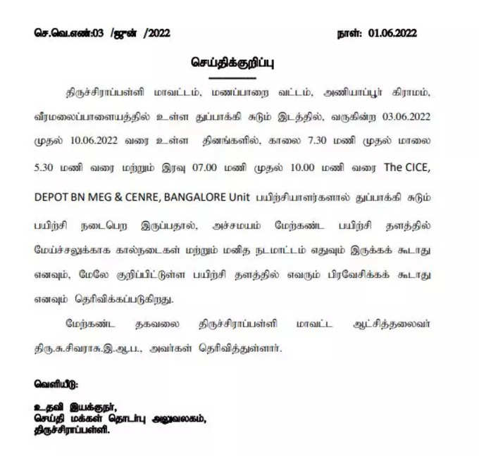 trichy collector