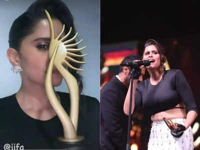 IIFA ची ही ट्रॉफी शमाच्या नावावर, सई ताम्हणकरने जिंकला प्रतिष्ठित पुरस्कार