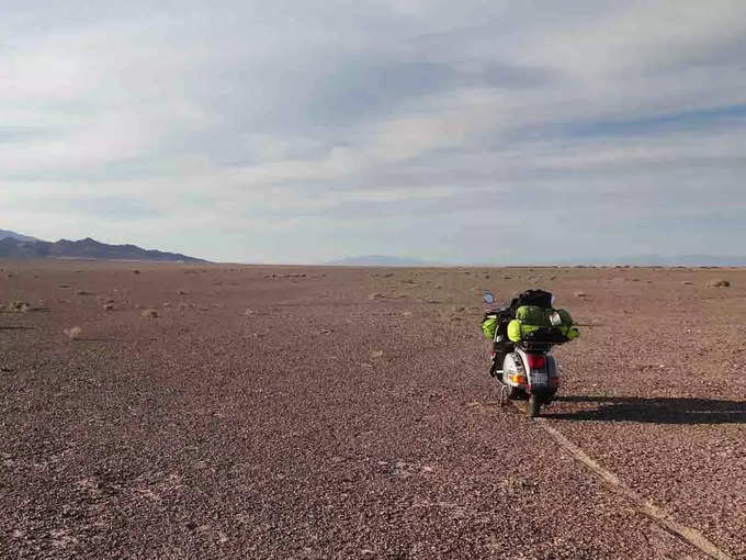 world tour on vespa Markus Mayer