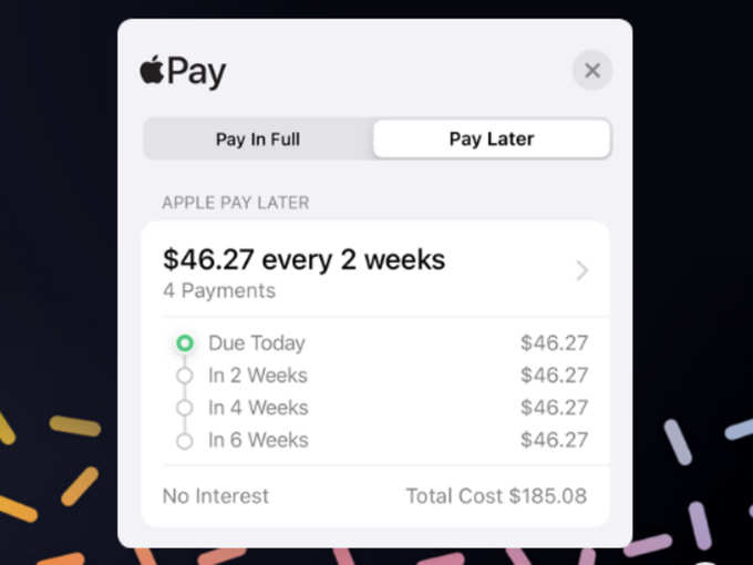 ஆப்பிள் வேலட் (Apple Pay Later)