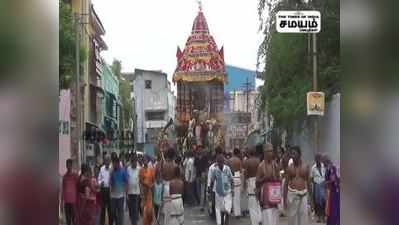 காசி விஸ்வநாதர் சுவாமி கோயில் வைகாசி திருத்தேரோட்டம்; பக்தர்கள் மெய்சிலிர்ப்பு!