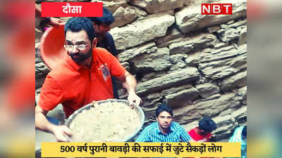 Dausa News : IAS ने उठाया गैंती-फावड़ा तो सहयोग के लिए उमड़े सैकड़ों लोग, जल स्त्रोत को मिला नया जीवन