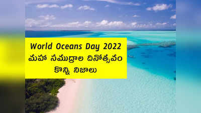 World Oceans Day 2022: మహా సముద్రాల దినోత్సవం.. కొన్ని నిజాలు 