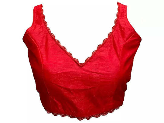 Deep Neck Blouse For Ladies,किसी भी रंग की