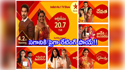 Telugu TV Serials Rating: టీవీ సీరియల్స్ రేటింగ్ పతనం.. కార్తీకదీపం కల్లాస్.. గృహలక్ష్మి ఢమాల్