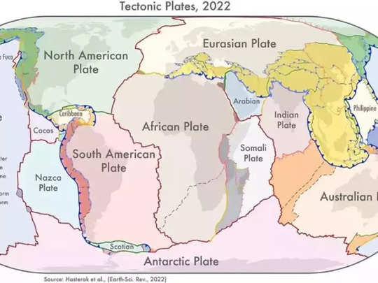 યુરોપ તરફ ખસકી રહ્યું છે ભારત! ટેક્ટોનિક પ્લેટોના નવા નકશાએ દુનિયાને ચોંકાવી 