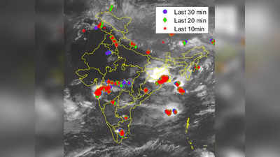 येत्या काही तासांत राज्यातील या भागांमध्ये वादळी पावसाची शक्यता; हवामान विभागाचा इशारा