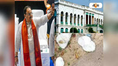 BJP Meeting: National Library-র ক্যাম্পাস ভরল পদ্ম-বৈঠকের উচ্ছিষ্টে