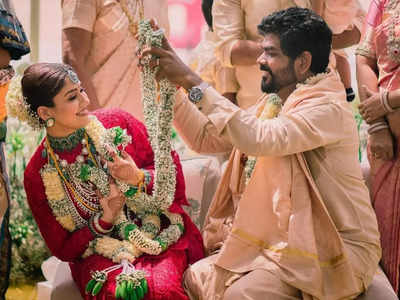 Nayanthara Wedding: નયનતારાની સાડીમાં એમ્બ્રોયડરીથી એક ખાસ મંદિરની કોતરણી, બાજુબંધમાં દેવીની પ્રતિમા