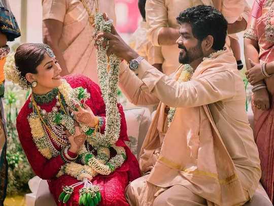 Nayanthara Wedding: નયનતારાની સાડીમાં એમ્બ્રોયડરીથી એક ખાસ મંદિરની કોતરણી, બાજુબંધમાં દેવીની પ્રતિમા 