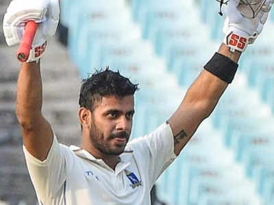 প্রত্যাবর্তনের শতরান Manoj Tiwary-র, Ranji Trophy-তে স্বস্তিতে বাংলা শিবির