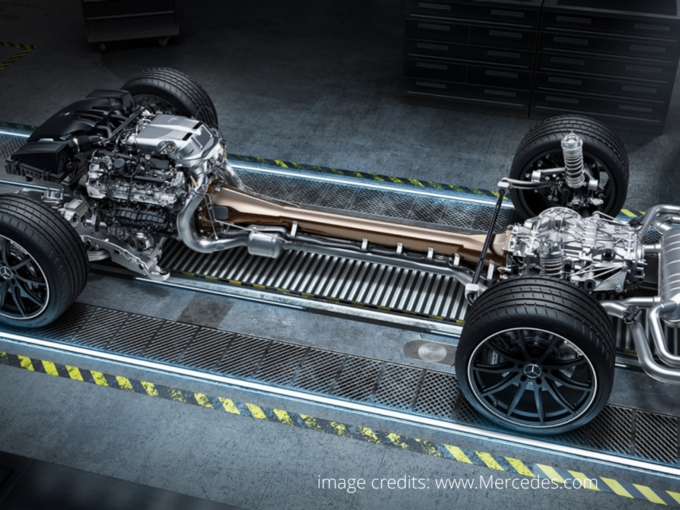 Mercedes AMG GT3 Black Suspension