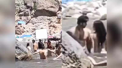 वीडियो: स्पेन के तालाब में दिखे रणबीर और श्रद्धा कपूर, बिकीनी और शॉर्ट्स में दिखा ऐसा अंदाज
