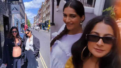 લંડનની ગલીઓમાં બહેન Rhea Kapoor સાથે ટૂરિસ્ટની જેમ ફરી રહી છે પ્રેગ્નેન્ટ Sonam Kapoor, રેસ્ટોરાંમાં આરોગી વિવિધ વાનગીઓ