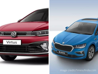 Volkswagen Virtus Vs Skoda Slavia ஒப்பீடு! ரெண்டும் ஒன்னு ஆனா எது பெஸ்ட்!