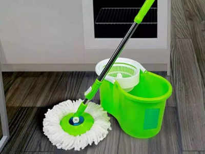 फरशी दिसेल एकदम चकाचक, आजच ऑर्डर करा हे floor cleaning spin mop!