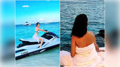 Viral: बिकिनी पहन समंदर में ड्राइव करती दिखीं अवनीत कौर, दूसरी फोटो भी कम बोल्ड नहीं है
