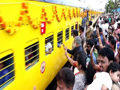 ரயில் பயணிகள் ஹேப்பி; இனி.. காசிக்கு போலாம்..கங்கையில் நீராடலாம்!