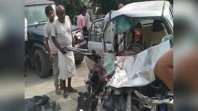 Pilibhit News: तेज रफ्तार कार ने मजदूरों और ठेकेदार को रौंदा, तीन की मौत, 3 अस्पताल में भर्ती
