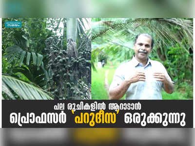 പല രുചികളിൽ ആറാടാൻ പ്രൊഫസർ പറുദീസ ഒരുക്കുന്നു