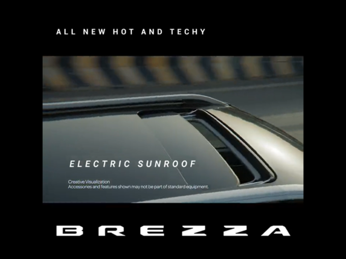 Maruti Brezza 2022 Sun roof