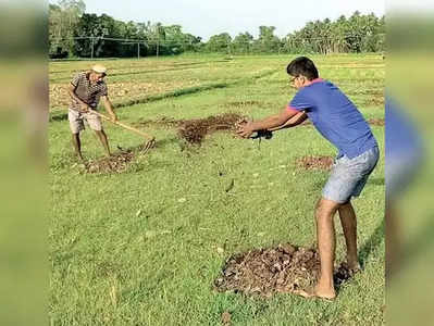 ಮಳೆಯಿಲ್ಲದೆ ಅನ್ನದಾತ ಕಂಗಾಲು: ಬೀದರ್ ನಲ್ಲಿ ಒಣ ಮಣ್ಣಿನಲ್ಲೇ ಬಿತ್ತನೆಗೆ ಮುಂದಾದ ರೈತರು