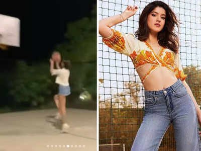 Shanaya Kapoor को देख फैंस को आई ‘कुछ-कुछ होता है’ से अंजली की याद, बास्केटबॉल उछालती दिखीं स्टार किड