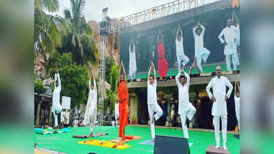 International Yoga Day: ದೇಶದ ಯೋಗ ಪದ್ಧತಿಯ ಮಹತ್ವ ಜಗತ್ತಿಗೆ ಅರಿವಾಗಿದೆ- ಕೇಂದ್ರ ಸಚಿವ ಪ್ರಹ್ಲಾದ್ ಜೋಶಿ