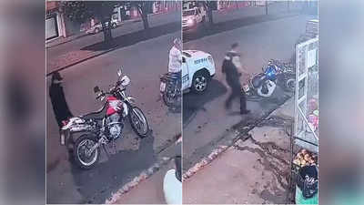 चोरों ने गोली चलाकर लूटी बाइक, तभी पुलिस ने उनके साथ जो किया वो आप सोच भी नहीं सकते!