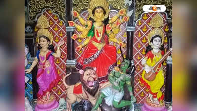 Durga Puja 2022: লন্ডন যাবে হাওড়ার দুর্গা, চলছে শেষ তুলির টান