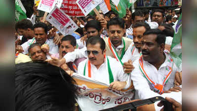 Congress Protest: ಸೋನಿಯಾ, ರಾಹುಲ್ ಗಾಂಧಿಗೆ ಇ.ಡಿ ಕಿರುಕುಳ ನಿಲ್ಲಿಸುವವರೆಗೆ ಹೋರಾಟ ನಿಲ್ಲಲ್ಲ: ಜಮೀರ್ ಖಾನ್