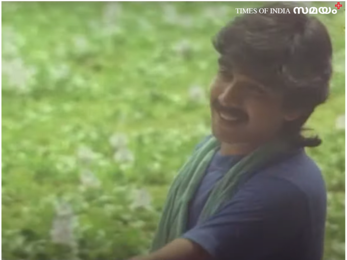 mullet hairstyle of vineeth in chambakkulam thachan