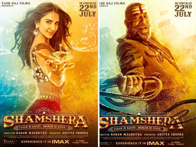 Shamshera: वाणी कपूर का लुक आया सामने, सोना को देख बढ़ीं धड़कनें, संजय दत्त का खूंखार अंदाज सब पर भारी