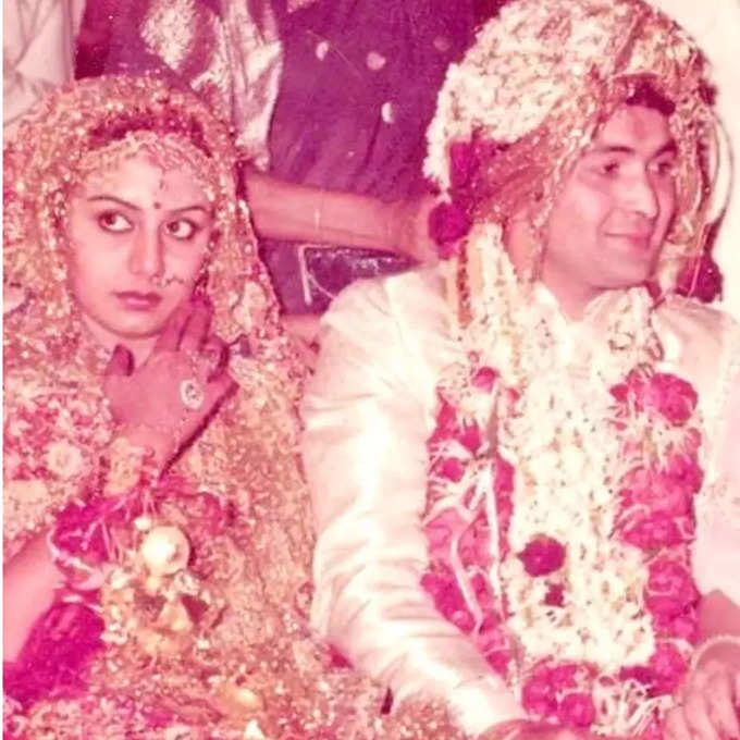 Neetu kapoor-Rishi kapoor Wedding