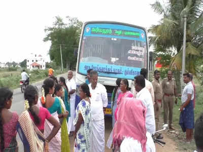 திருச்சி: அரசு பேருந்து ஓட்டுனர், நடத்துனருக்கு அடி, உதை.. போதை ஆசாமிகள் வழிமறித்து ரகளை..