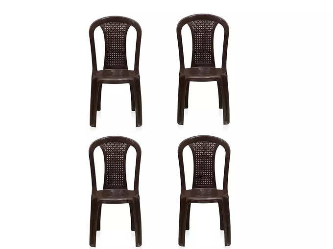 Armless Plastic Chair for Home
