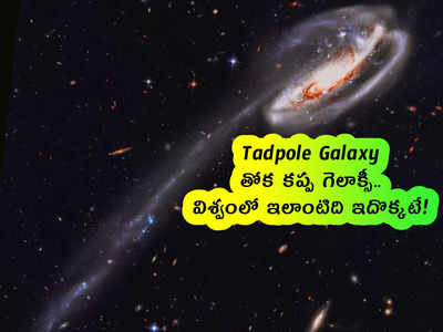 Tadpole Galaxy: తోక కప్ప గెలాక్సీ.. విశ్వంలో ఇలాంటిది ఇదొక్కటే!