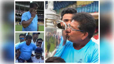 Ranji Trophy: కెప్టెన్‌గా ఓడి.. కోచ్‌గా రంజీ ట్రోఫీని ముద్దాడిన చంద్రకాంత్.. డీకే ప్రశంసలు!